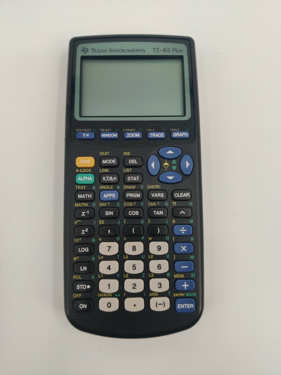 Texas Instruments TI-83 Plus Graphing Calculator For Parts Texas Instruments TI-83 Plus Graphing Calculator For Parts