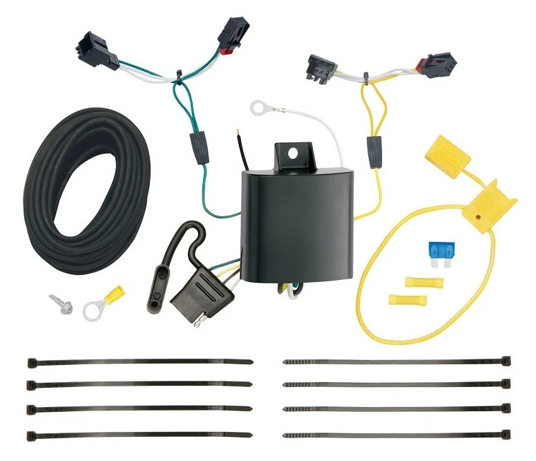 Trailer Wiring Harness Kit For 11 17 VW Volkswagen Touareg All