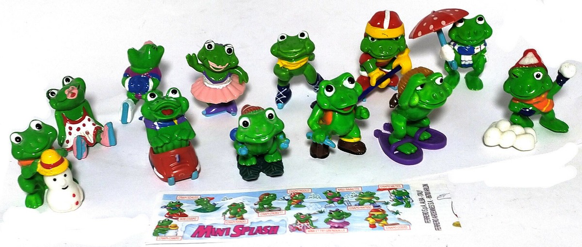 KINDER SURPRISE cute Frogs Ranopla 1992 | eBay