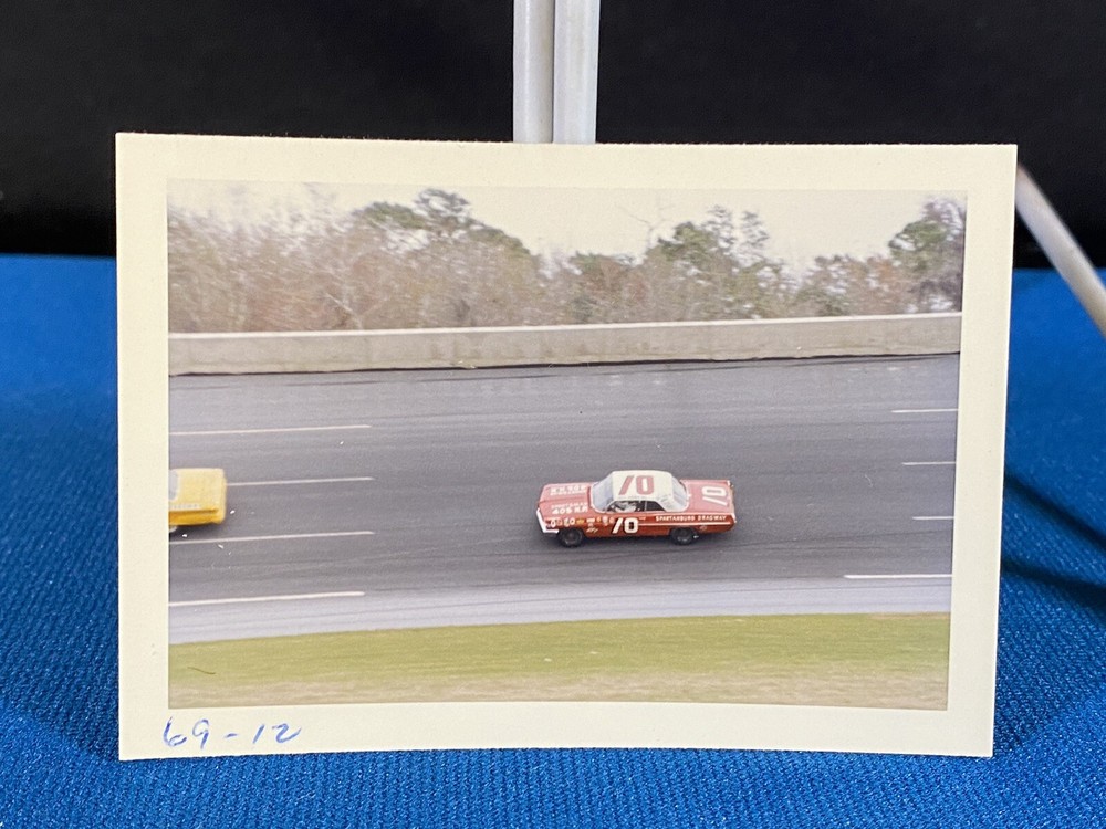 Jeff Hawkins #10 Race Car Original Vintage Daytona 1965 Photo NASCAR (Lt#15)
