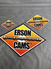 Lot 3 Erson Cams Camshaft Decals Stickers Engine Parts Coyote Vinyl 9 5.5 3 Lot 3 Erson Cams Camshaft Decals Stickers Engine Parts Coyote Vinyl 9 5.5 3
