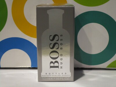 HUGO BOSS ~ BOSS BOTTLED EAU DE TOILETTE SPRAY ~ 1.6 OZ BOXED