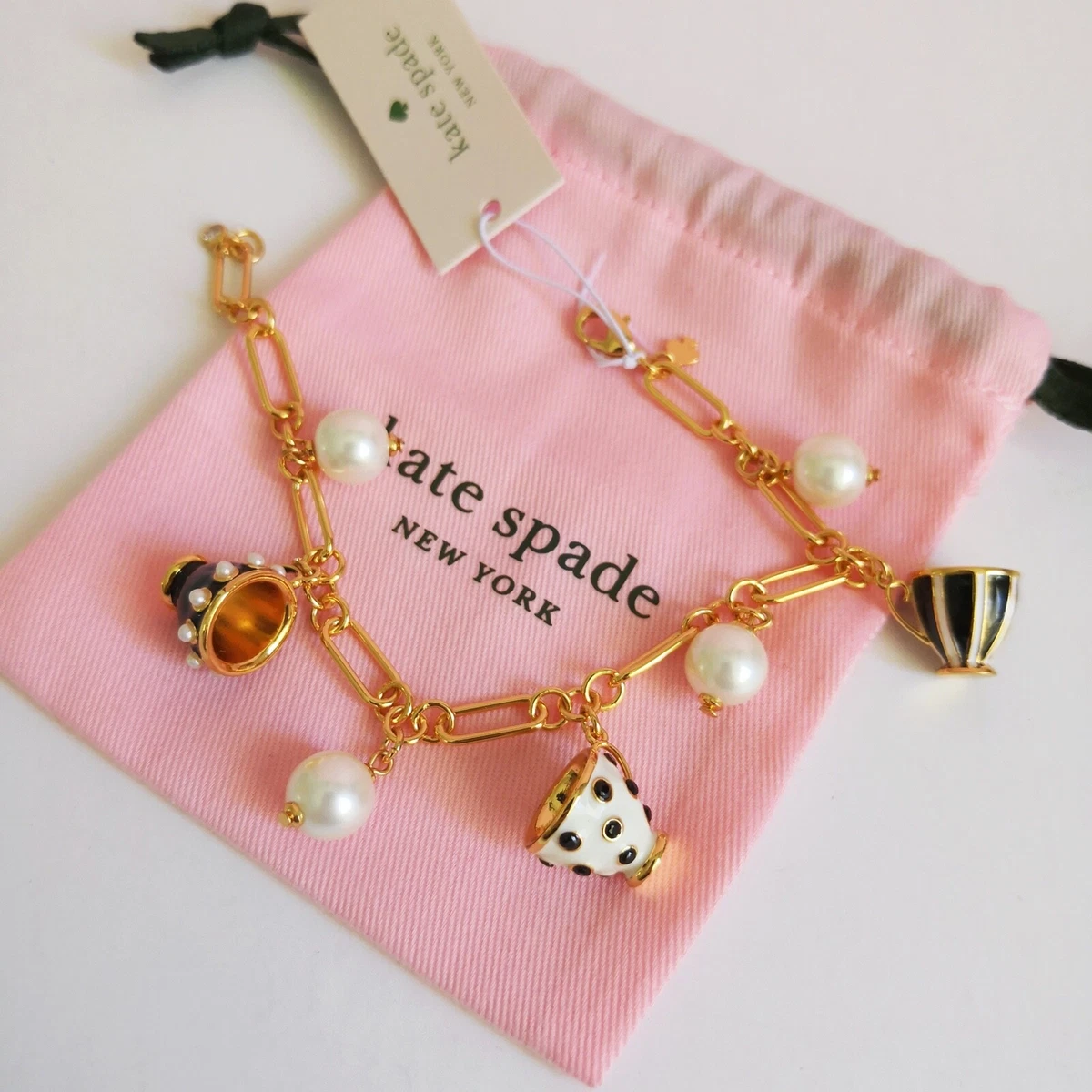 Kate spade alice in wonderland bracelet Clearance