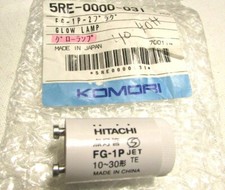 OEM Komori 5RE-0000-031 Hitachi Glow Lamp Printer Replacement Part FG-1P-2 NEW