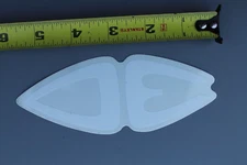 OE Ocean Earth Surfboard Gear Clear White 3D OG V51A Vintage Surfing STICKER