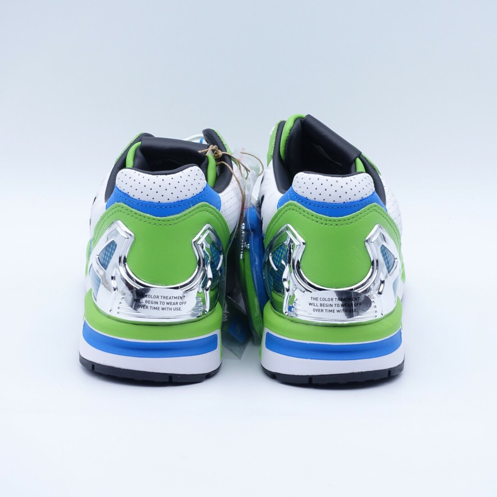 adidas Originals Men's ZX 8000 Kawasaki Ninja Sneakers GW3358  White/Green/Blue