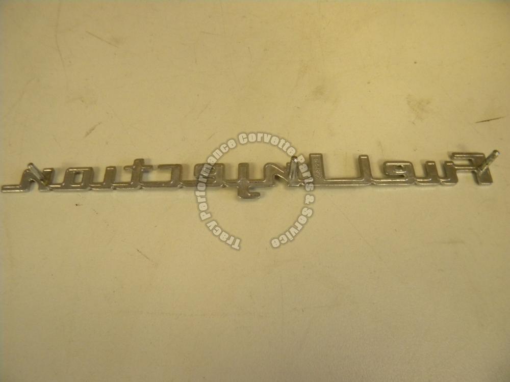 1957 Corvette & Chevy NOS GM 3742212 Fuel Injection Emblem 1 Real FI