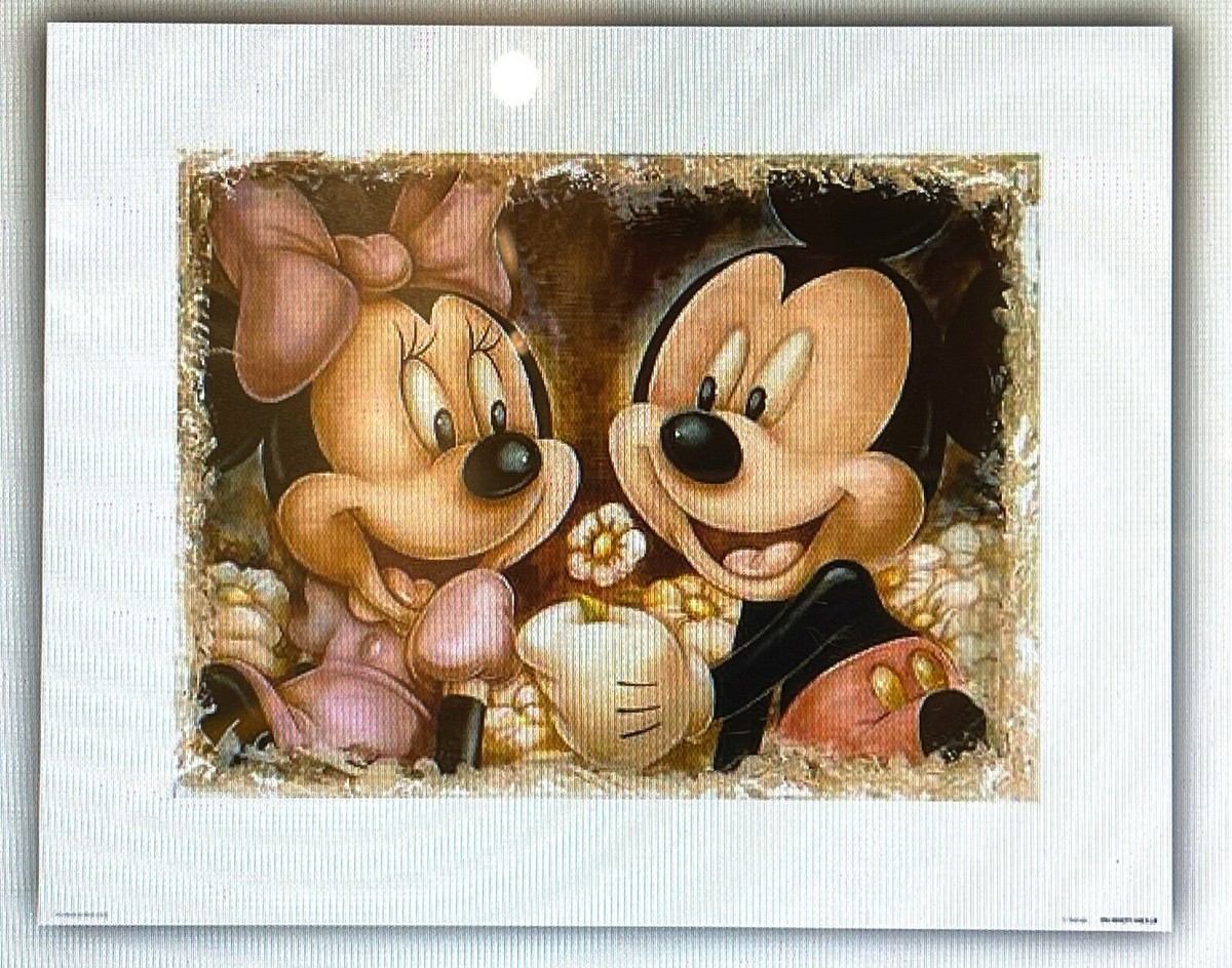 Disney Mickey Minnie Mouse Romantic Art Print 16 x 20 More Sizes