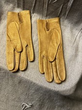 Vintage Tan Women's Gloves Soft Leather-