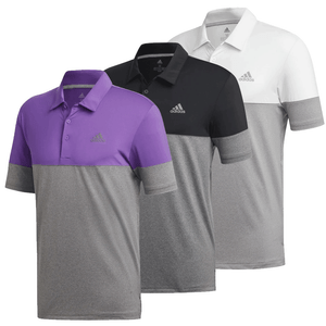 adidas block polo shirt mens