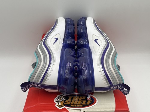 New Nike Air Vapormax 97 Grape 2018 Size 9.5 Authentic Rare Athletic Aqua - Picture 7 of 9
