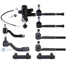 Steering Kit Set Of 9 New Front Tie Rod End Pitman Arm For 1993-2000 Chevrolet