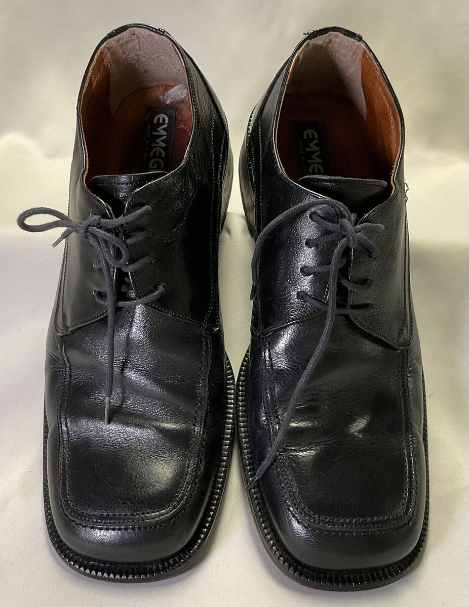 Vero Cuoio Italian Leather Size 9 Men's Dress Shoes Made in Vero Cuoio Italian Leather Size 9 Men's Dress Shoes Made in
