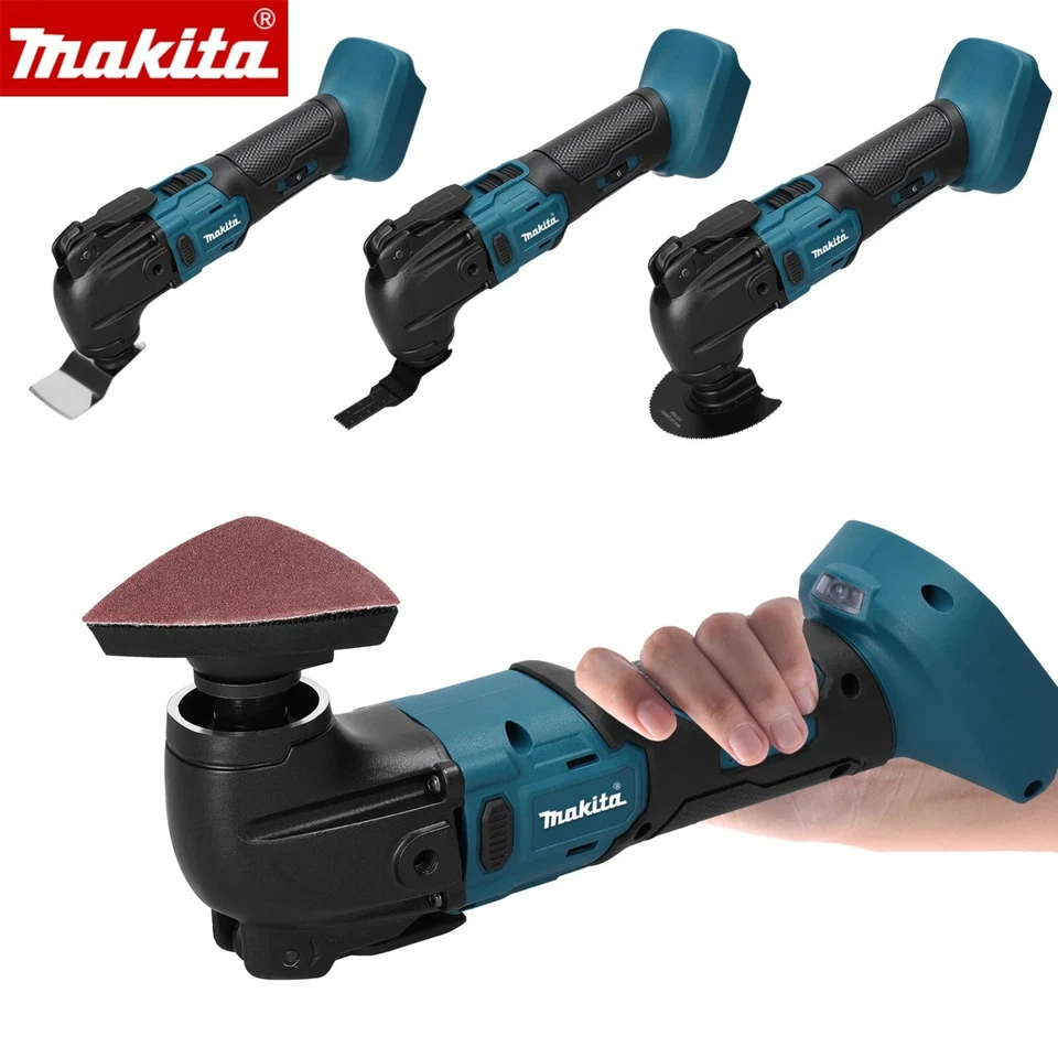 Makita 18V Brushless Sgancio Rapido Utensile Oscillante Multifunzione Renova - Immagine 3 di 4