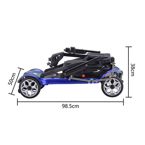 19KG Portable Electric Mobility Scooter Airplane OK Lithium Motorised Folding AU - Picture 3 of 14