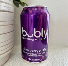 RARE! New - Unopened Factory Sealed Empty Bubly Can