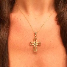 Gold Filled Cross Necklace