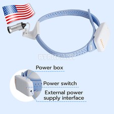 5W LED Dental Lightweight Silicone Headlamp Surgery Medical Adjustable Brightnes