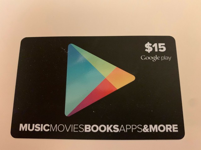 Google Play Gift Card For Sale Online Ebay