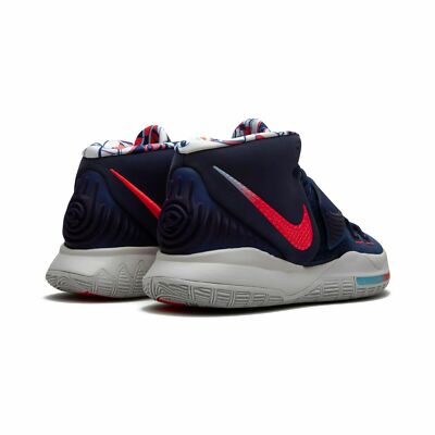 Nike Kyrie 6 “Team USA” Blue Red White Shoes Men Size 9 Irving BQ4630-402 Men main image 4