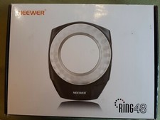 Neewer Ring 48 Camera Macro LED Ring Light with Adapters for Sony/Canon/Nikon