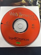 SEGA Dreamcast Web Browser (Sega Dreamcast, 1999) Disc Only