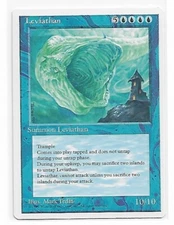 Magic the Gathering ~ MTG ~ 1x Leviathan ~ Fourth Edition ~ 4Ed ~ M/NM
