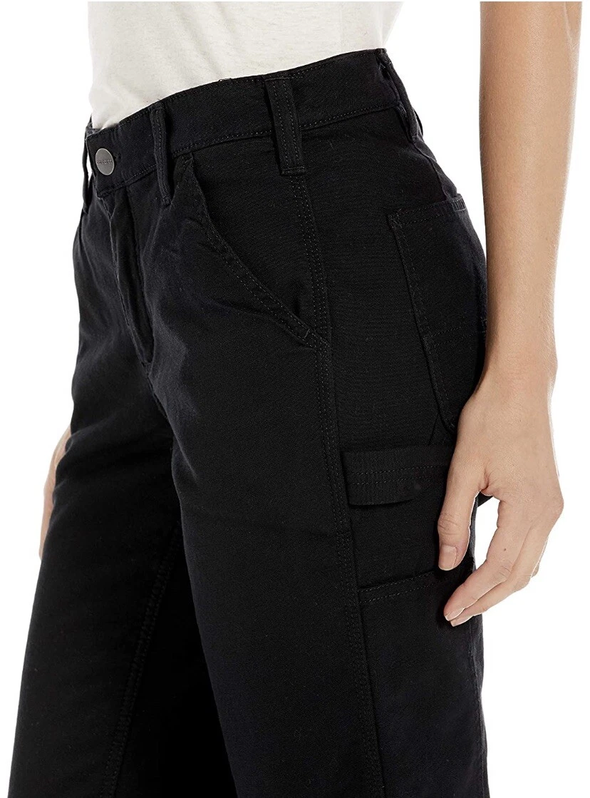 Women's carhartt best sale fleece lined pants