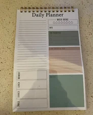Daily Planner - To Do List Pad for any years!
