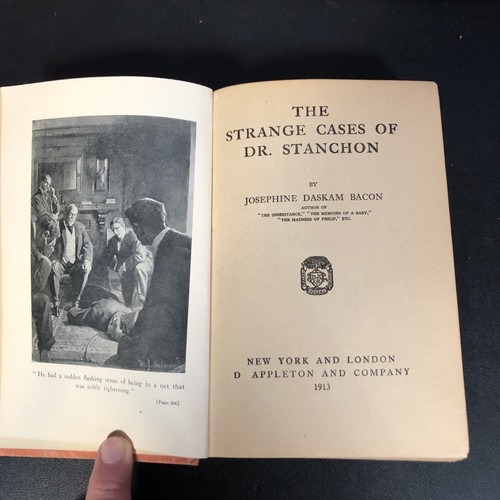 1913 The Strange Cases of Dr Stanchon Josephine Daskam Bacon Hardcover Book - Picture 6 of 6