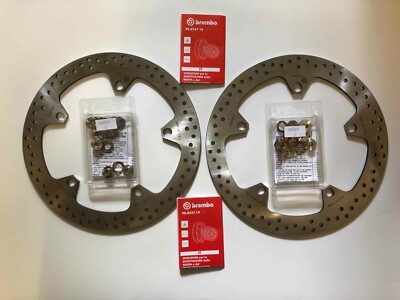 2 X Brembo Bremsscheiben vorne 168B407D7 BMW S1000RR Bj.2009-2018 mit Floater