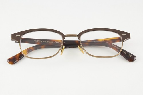 Authentic Oliver Peoples OV 1177 5229 Shulman 49mm Brown Tortoise Gold Italy - Picture 7 of 7