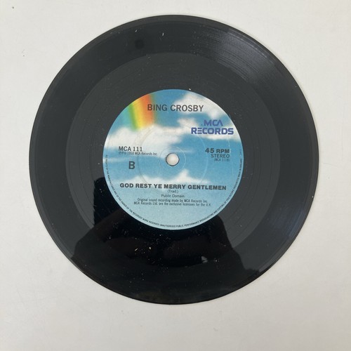 Bing Crosby - White Christmas 1942 Pop Soundtrack 7” MCA Records Top Condition - Picture 4 of 4