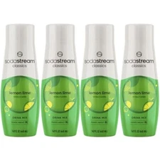 SodaStream Lemon Lime, 14.8 Fl Oz (Pack of 4)