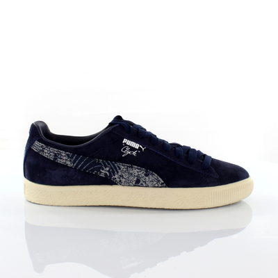 puma clyde navy