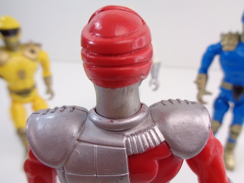 1991 Lanard Toys Atomic Power Ranger Warriors 6" Scale Set 4 Figuren Konvolut - Bild 9 von 20