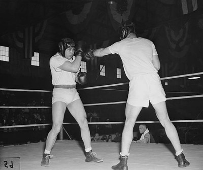 Washington D C Louis Trains Title Defense Joe Louis heavyweight c- 1941 Photo