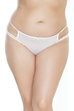 Coquette - 375X - Diva Thong - WHITE