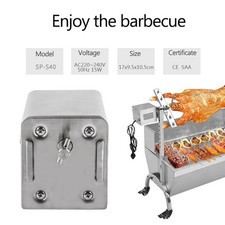 Moteur de gril de barbecue de rôtissoire d'accessoires d'acier inoxydable