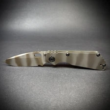 Strider Knives | SnG | Full Ti | Ghost HCS Titanium | MagnaCut Ghost HCS Blade |