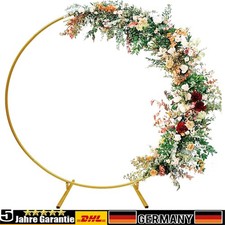 Hochzeit Bogen Metall Traubogen Rund Hintergrund Blumen Ballon Ständer Deko