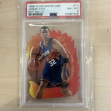 1996 Flair Showcase Card Prices | Basketball | PSA & Ungraded Values