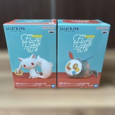 Fluffy Puffy Kyubey & Charlotte Witch Puella Magi Madoka Magica Movie Figure JP