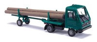 Busch 42229 Multicar M26 Mit NachläUfer Und BaustäMmen - Spur H0 - Ovp