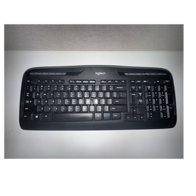 Logitech Standard Black Keyboard QWERTY Enhanced Function Keys Multimedia