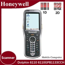 Honeywell Dolphin 6110 Barcode Scanner Handheld Mobile Computer Win CE 6.0 Pro