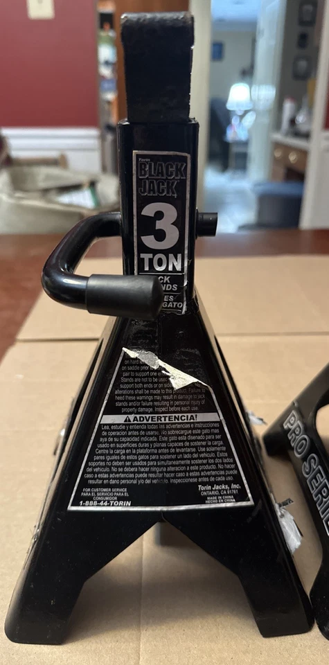 Par de soportes Jack Black Jack Pro Series 3 toneladas Foto 3 de 4