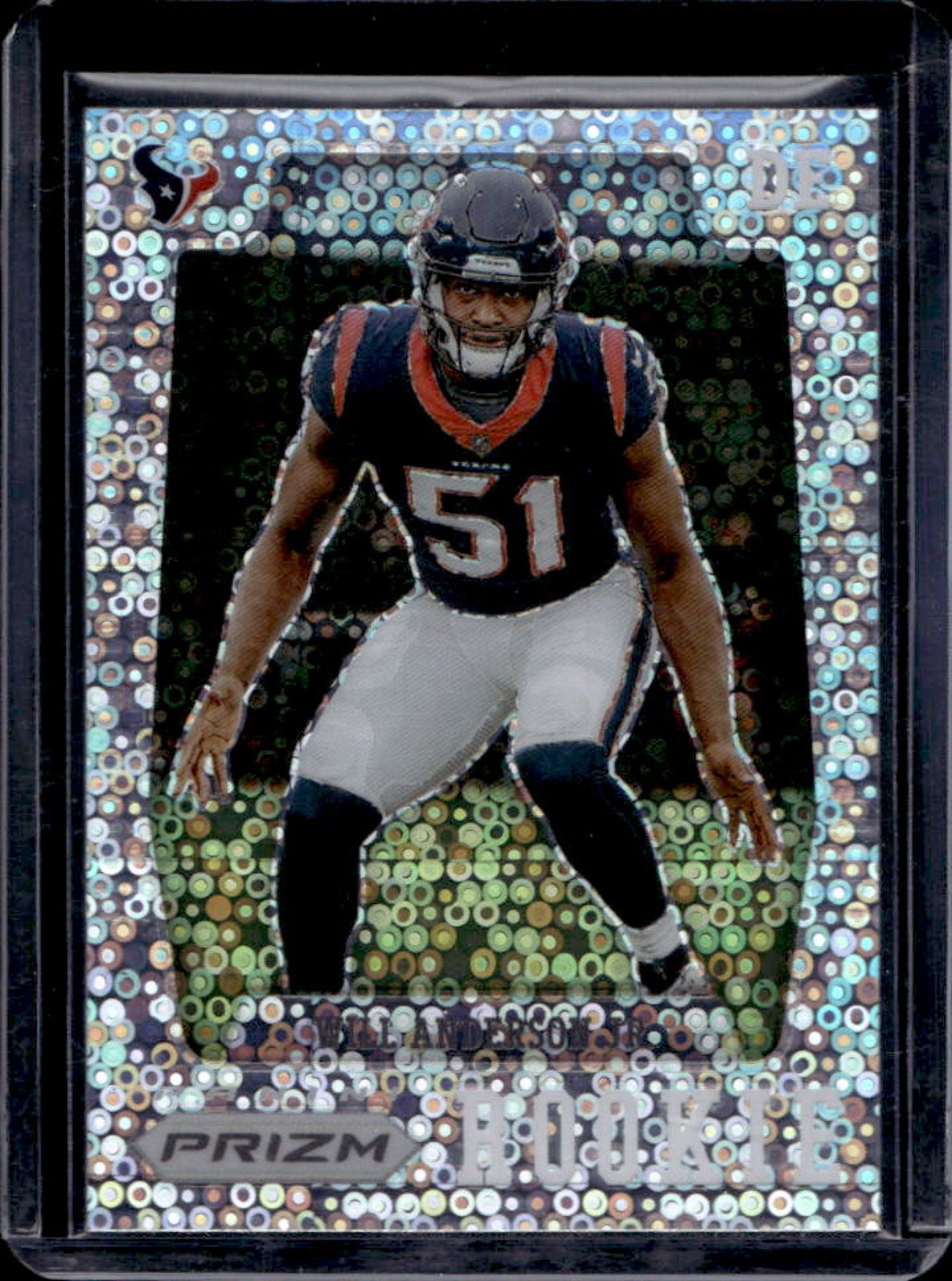 2023 Prizm Will Anderson Jr. Flashback Rookie Prizms No Huddle RC #PFR-3 Texans