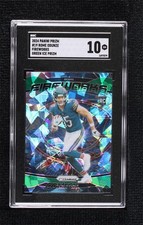 2024 Panini Prizm Fireworks Green Ice Prizm Rome Odunze #19 SGC 10 GEM 15ik