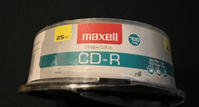 Maxell 700MB CD-R Blank Media 80 Min 25 Pack Sealed Brand New